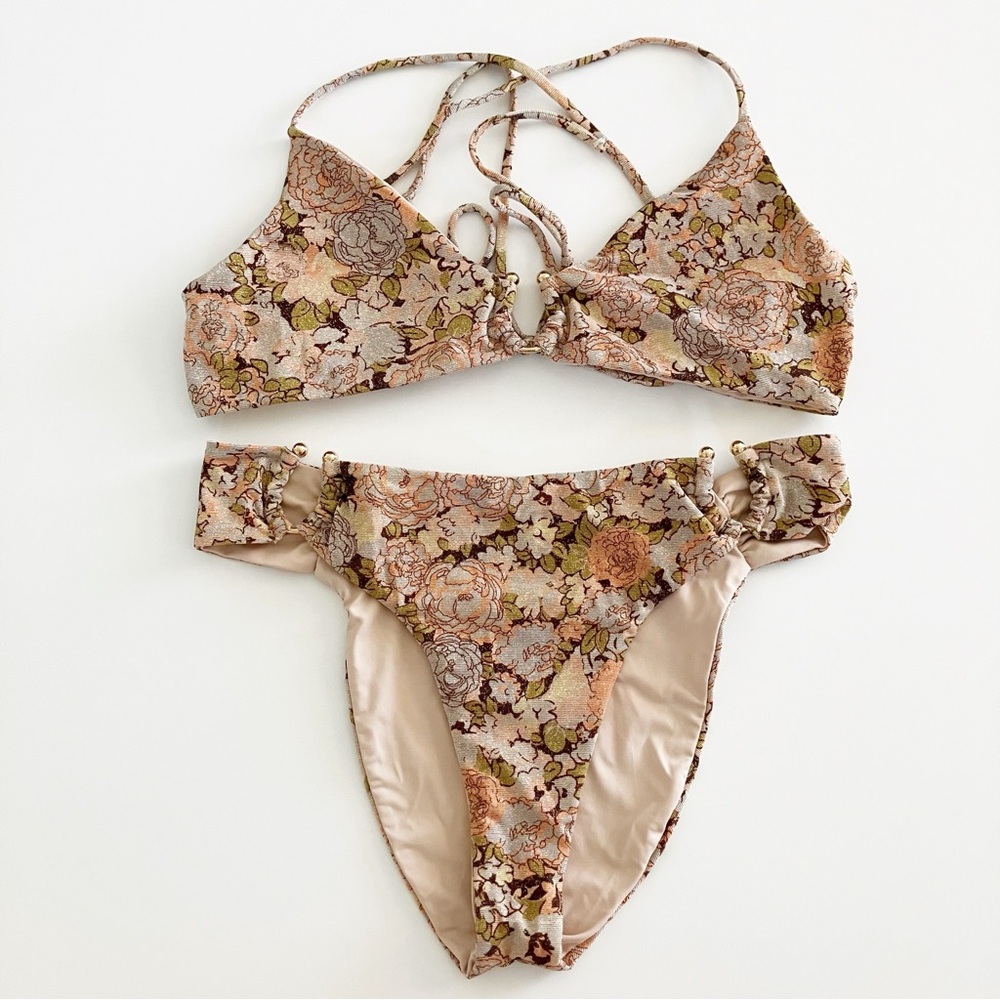 Revel Rey | Cora Meadow Bikini S Beach Boho Sexy Summer Tropical Vacation